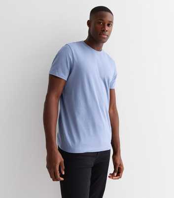 Bright Blue Crew Neck T-Shirt