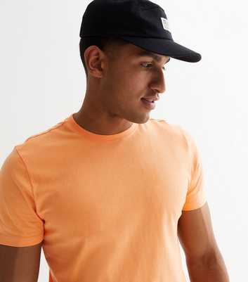 Bright Orange Crew Neck T-Shirt