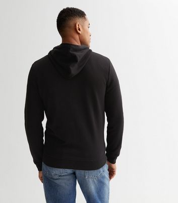 New look mens hot sale black hoodie