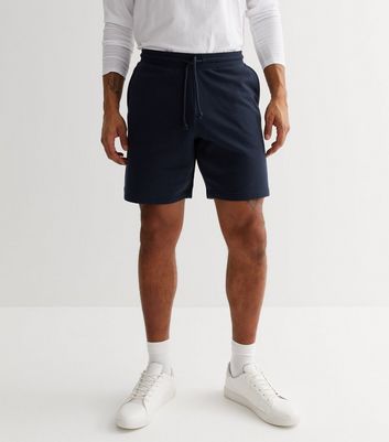 Navy jersey clearance shorts