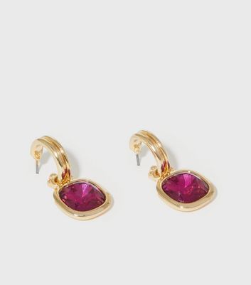 New look hot sale pink earrings