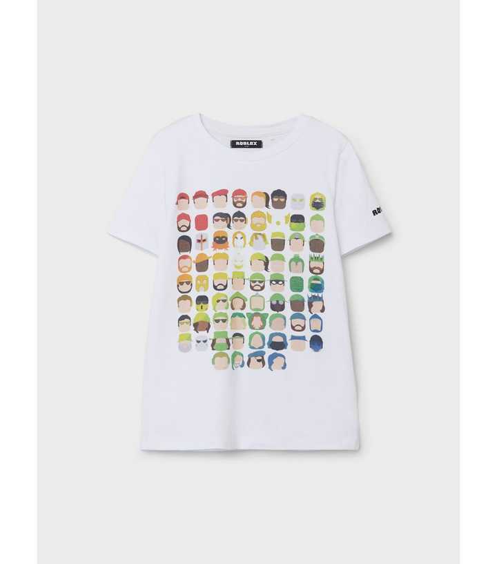 Name It White Roblox Logo T-Shirt