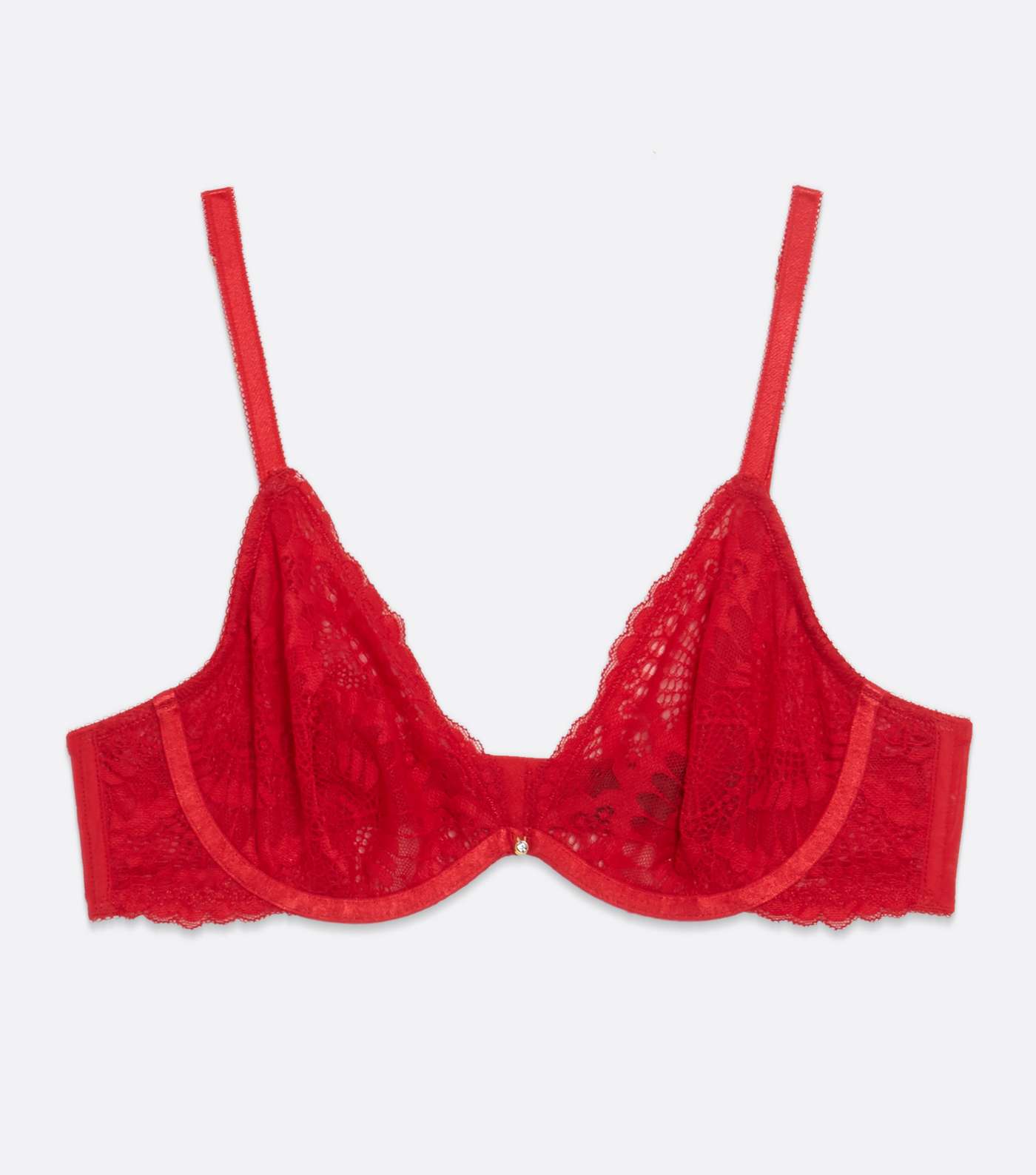 Dunnes Stores  Red Isla Non Padded Lace Bra