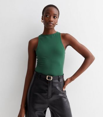 Zara cheap green bodysuit