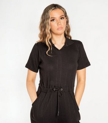 collared romper womens