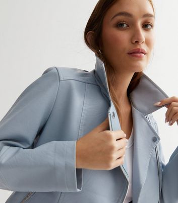 Pale blue jacket clearance womens