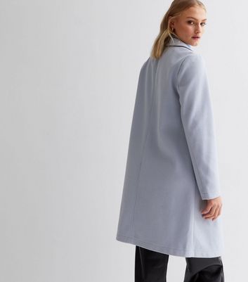 pale blue long coat