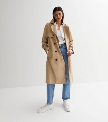 Ladies trench coat outlet new look