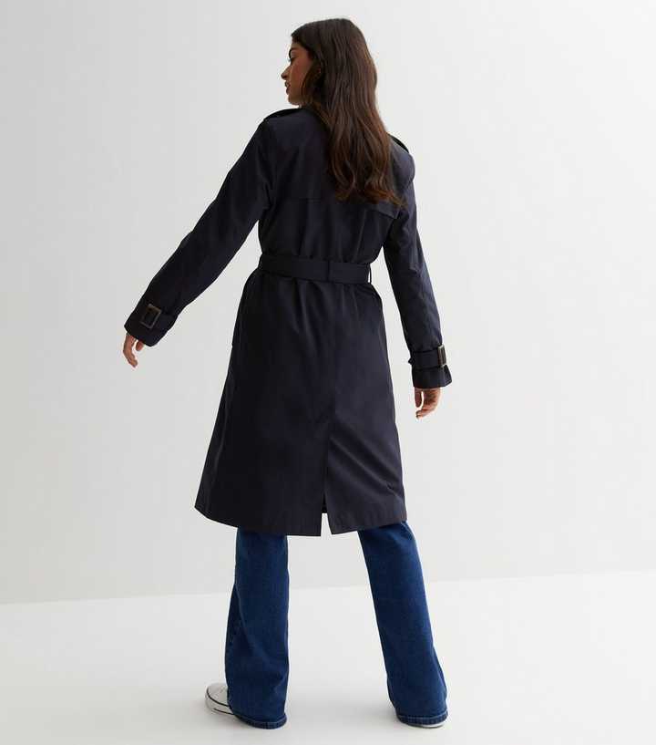 navy mac coat