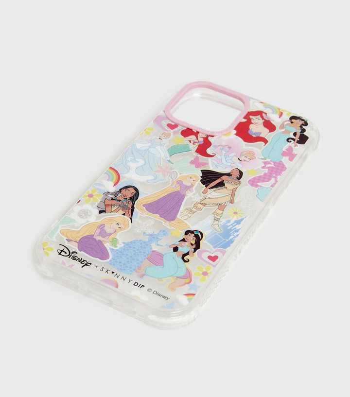 Skinnydip Coque Disney pour iPhone 13 Pro - Autocollant Princesse -  Antichoc - Cendrillon, La Belle et la Bête - Fine et légère - Jolie Coque  pour