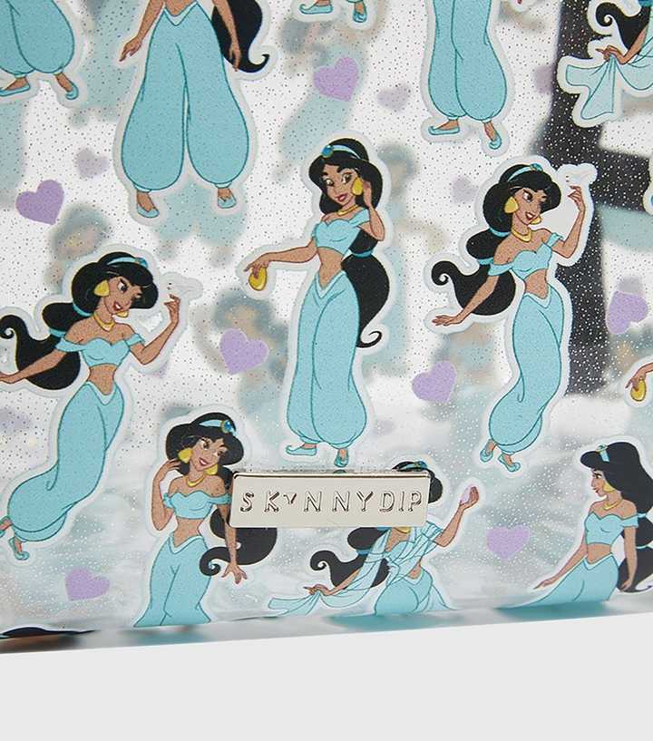 Skinnydip Clear Disney Princess Jasmine Makeup Bag