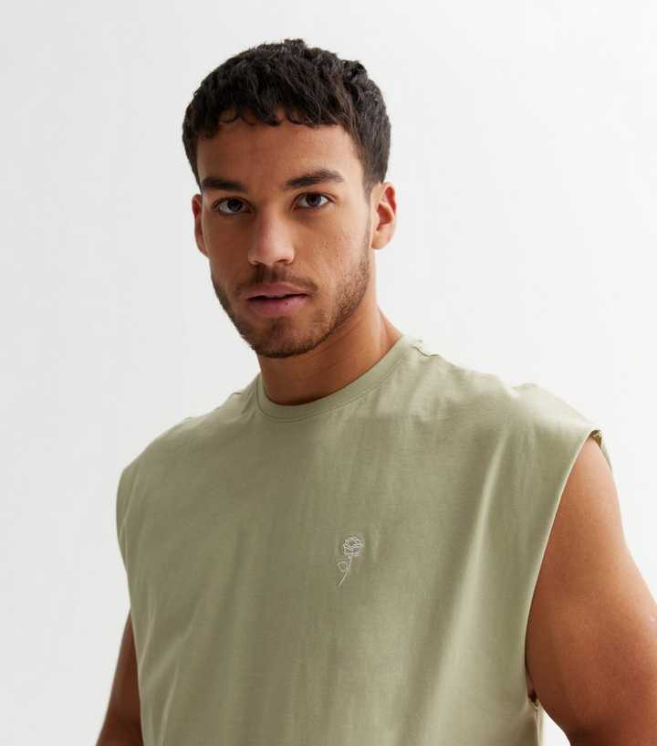 new look sleeveless t shirt