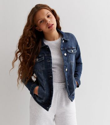 KIDS ONLY Blue Rinse Wash Denim Jacket 
