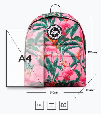 Floral hype outlet backpack