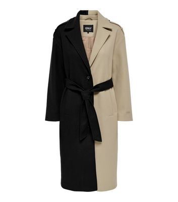 New look sale colour block coat