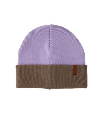 Moncler Ribbed Knit Wool Beanie in Pink Womens Accessories Hats 