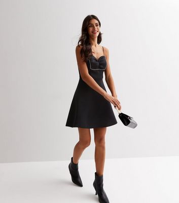 New look black deals dress