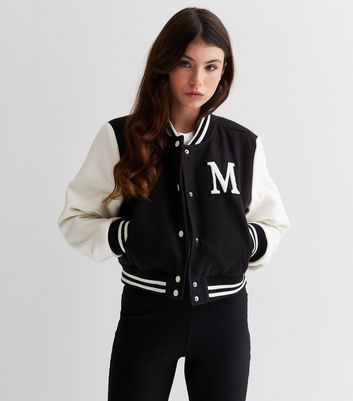 Bomber jacket hot sale girls black