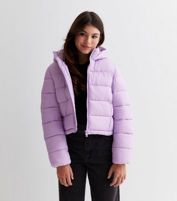 Girls store lilac coat