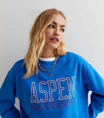 Blue Aspen Logo Sweatshirt