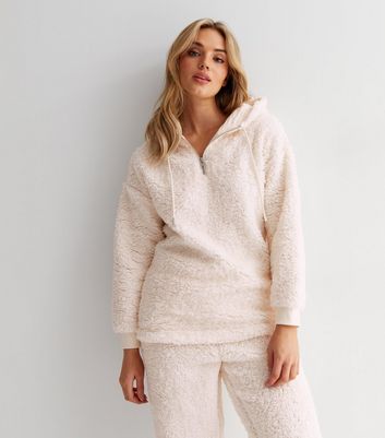 Teddy Loungewear Pants Offwhite