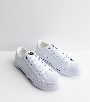 New look clearance canvas trainers