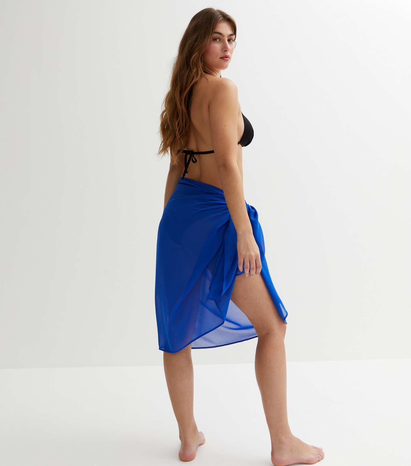 Bright Blue Multiway Beach Sarong Image 5