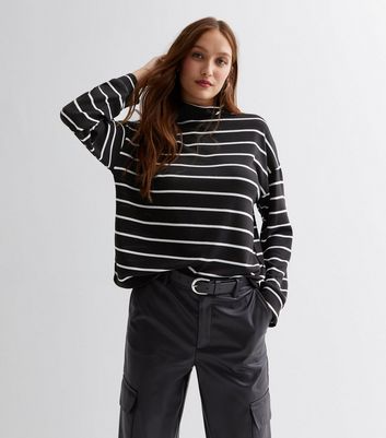 Fuzzy Metallic Knit Boxy Top 678 main image 1