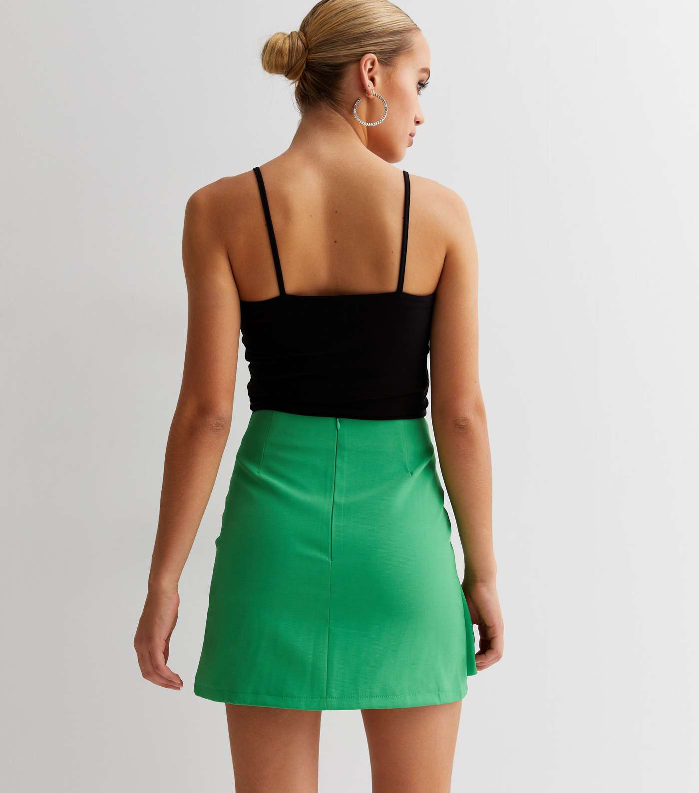 Cameo Rose Green Diamanté Mini Skirt Image 4