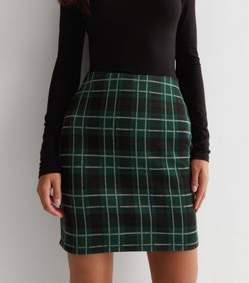 Checkered skirt hotsell new look