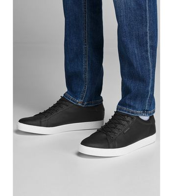 Jack and sale jones leather sneakers