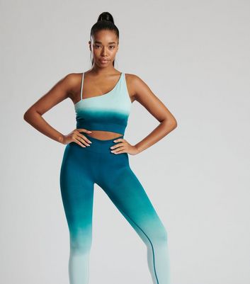 gymshark ombre seamless ice blue