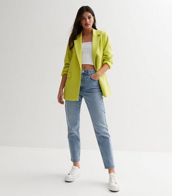 Yellow blazer deals new look