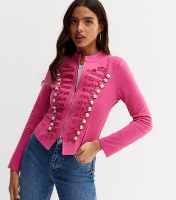 Pink army shop jacket