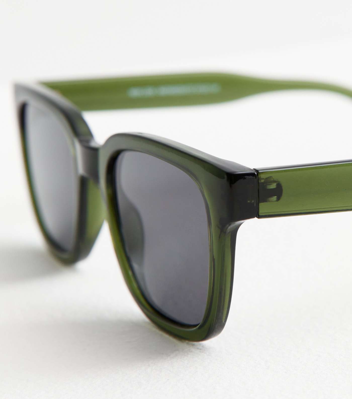 Green Square Frame Sunglasses Image 3