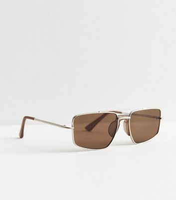 Montblanc Pilot Frame Sunglasses in Black | Lyst