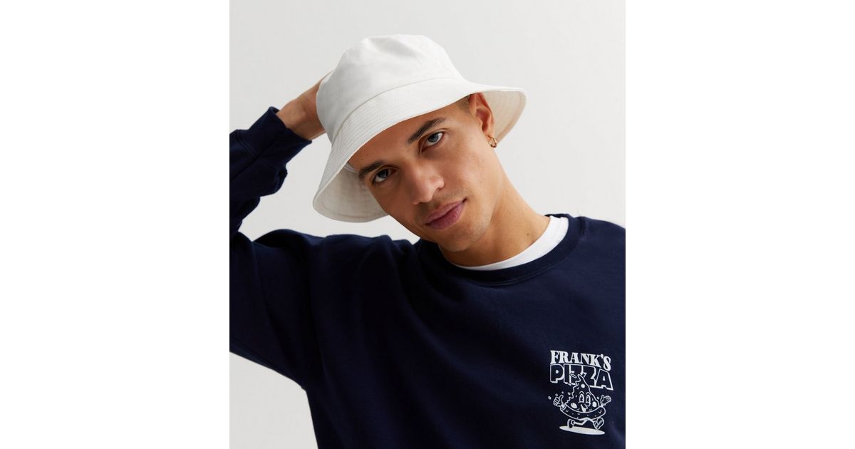 Off White Bucket Hat New Look