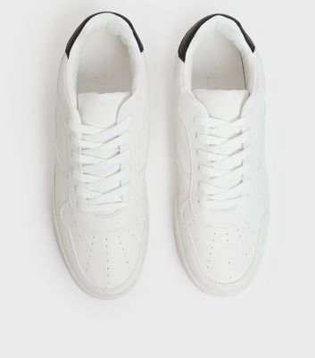 White casual best sale trainers mens