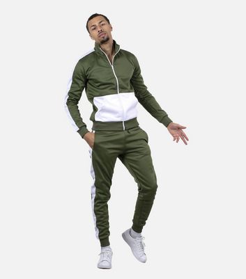 khaki tracksuits mens