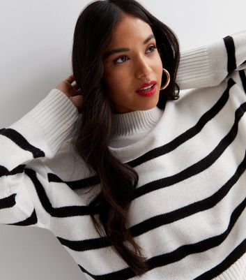 New look striped on sale jumper