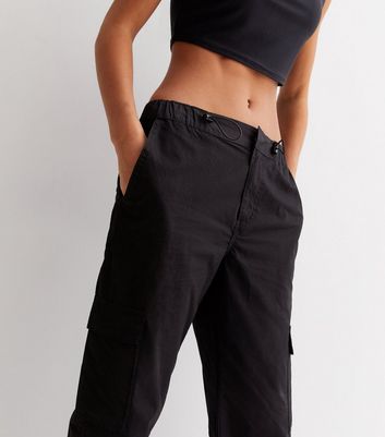 Stylish Modern Cotton Women's Cargo Pant, Hot & Trendy Pants, Grey Cargo, Elastic  Waist, Comfortable Pants