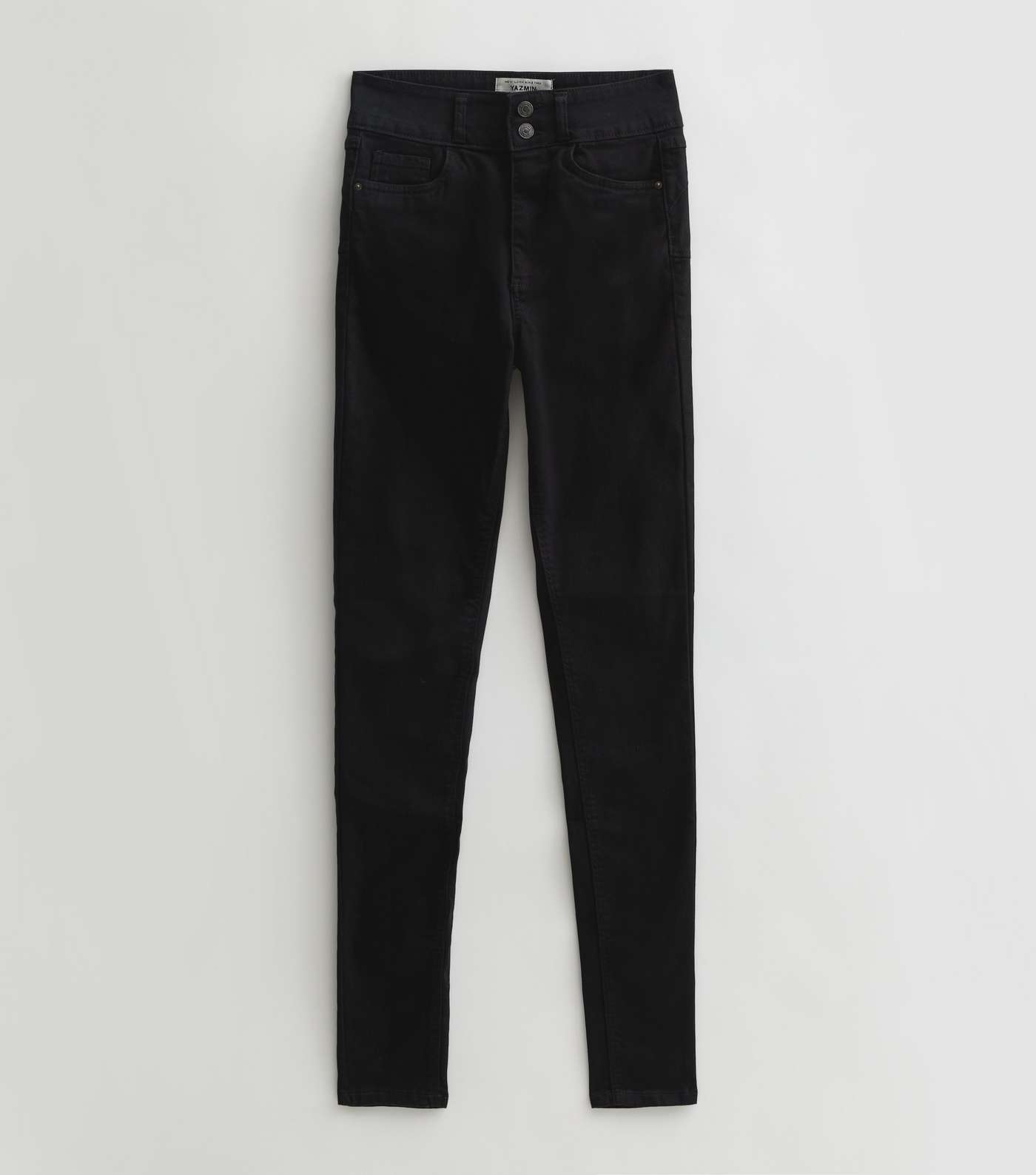Tall Black Lift & Shape High Waist Yazmin Skinny Jeans Image 5