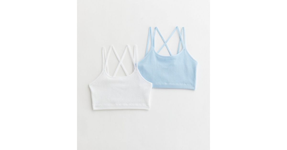 Girls Premium Rib 2.0 High Neck Crop Set