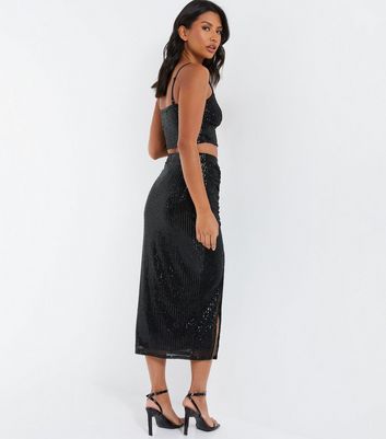 Black a outlet line skirt quiz