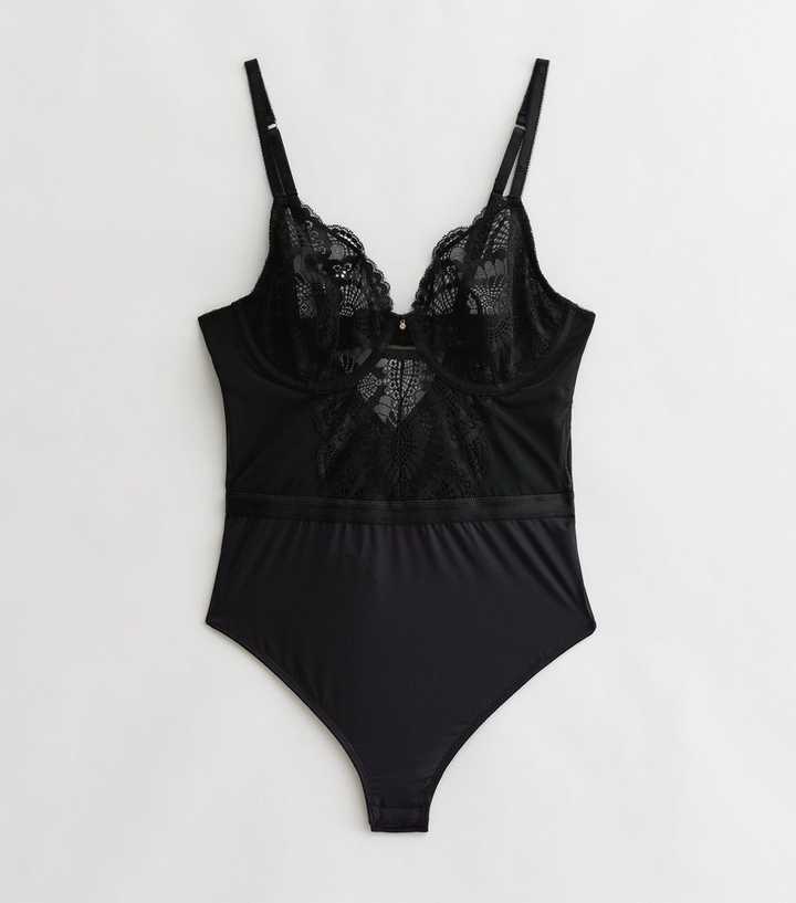 H&m black lace wired - Gem