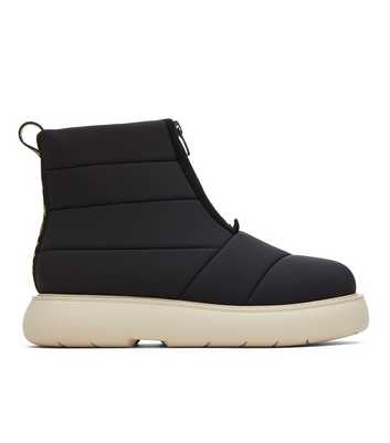 TOMS Black Padded Chunky Boots