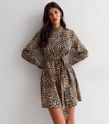 Oasis animal clearance shirt dress