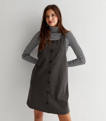 New look grey on sale dress