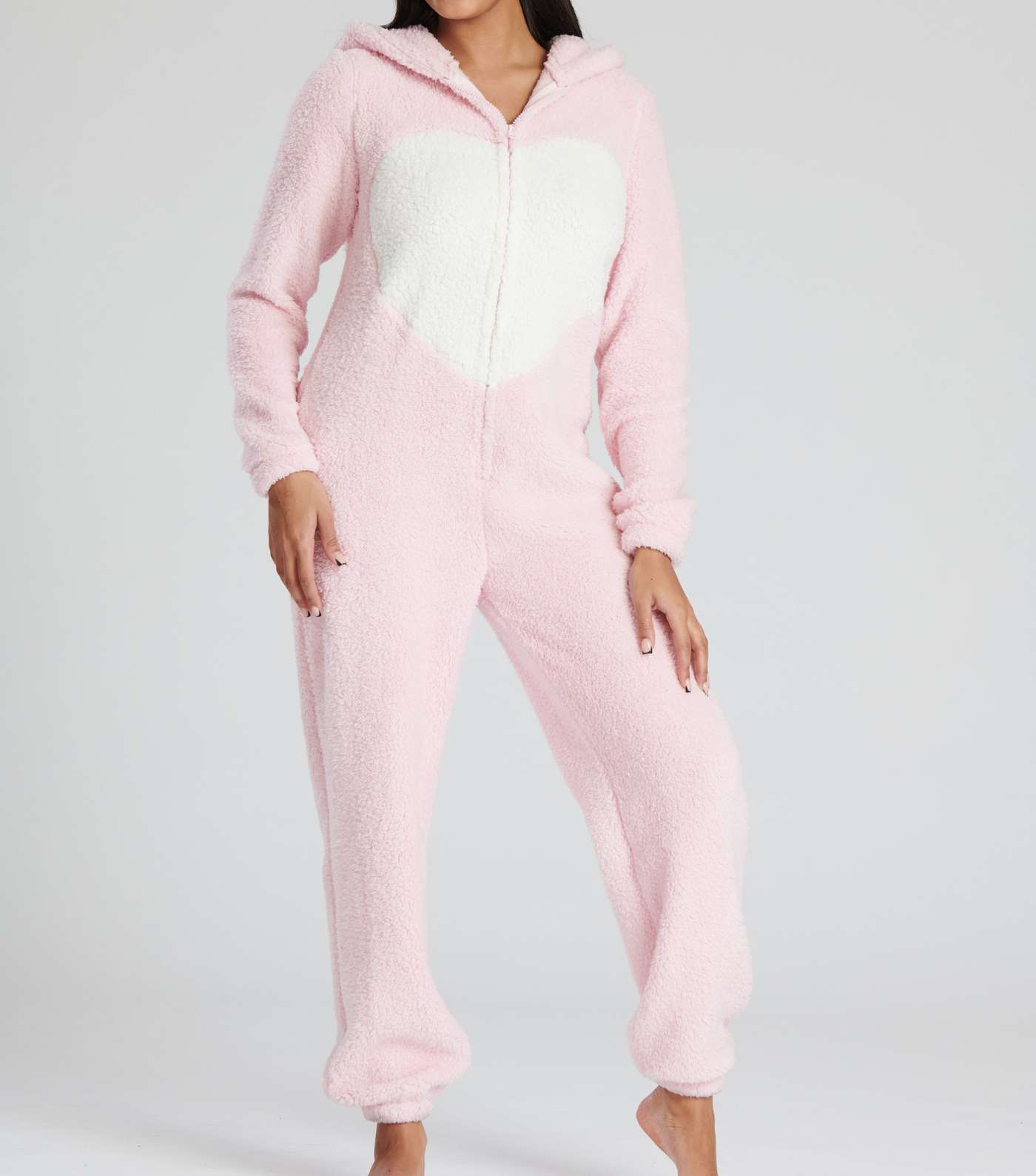 Loungeable Pink Teddy Pig Onesie Image 5