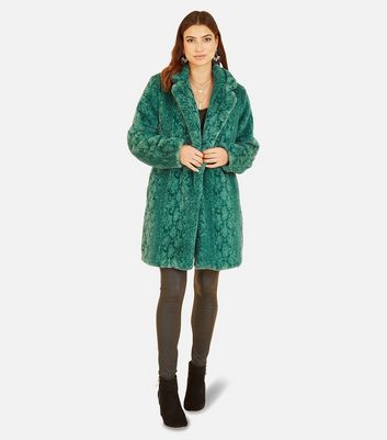 New look clearance green coat